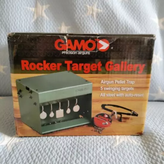 Gamo Rocker Target Gallery, Pellet Trap, Swinging Targets, Steel - 621220354