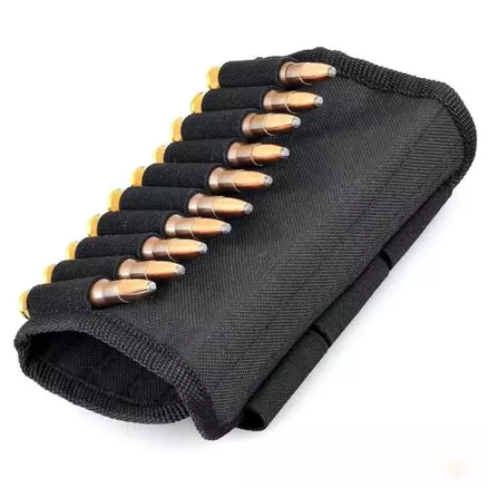 Shotgun Holder Pouch Holds 10 Shells 7,62 Ga Ammo Cartridge Pouch Case Wallet