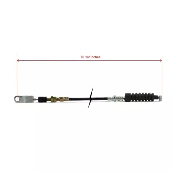 Accelerator Cable, 70 1/2" Long for Yamaha J10-26311-02, J102631102 Golf Cart