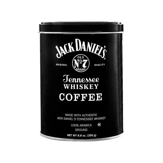 Jack Daniels Coffee (8.8 oz 250g) bundled with complimentary 20-count Bamboo ...