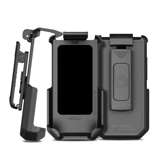 BELTRON Rotating Belt Clip Holster Case for CAT S22 Flip (Industrial Strength)