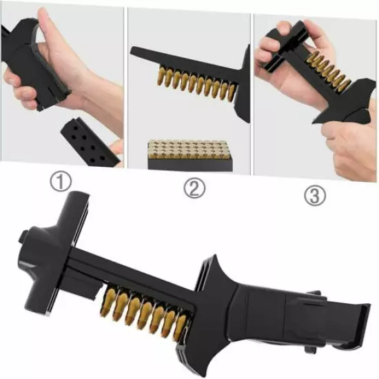 Tactical Universal Magazine Speed Loader for Handgun Rifle 9mm 40S&W Pistol Mag