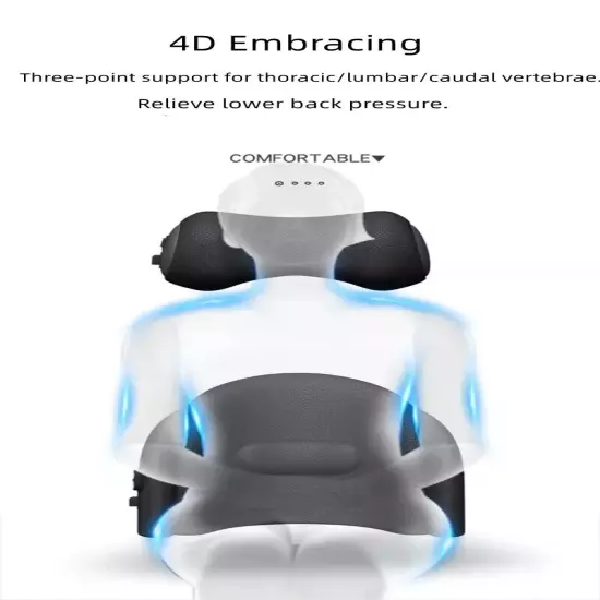 Car Neck Cushion Lumbar Support Neck Car Neck Pillow Home Car Massage Seat