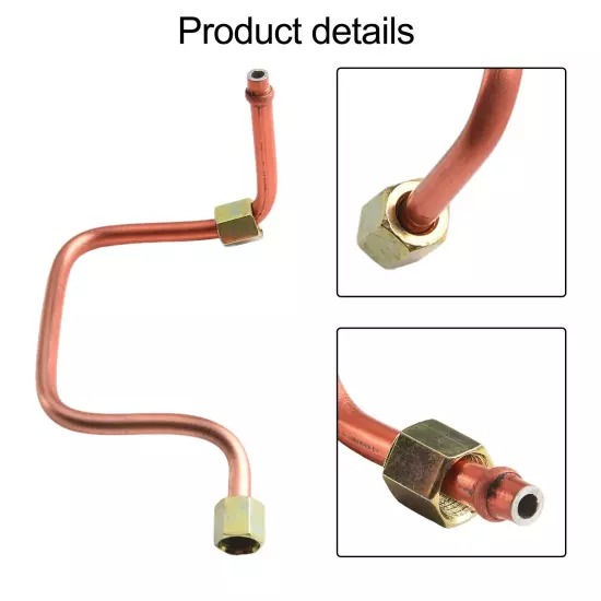 Sturdy Copper plated Aluminum Air Compressor Exhaust Tube for Longevity