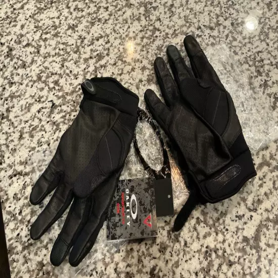 Oakley Black Factory Pilot 2.0 Gloves Size Large Tactical ☠️