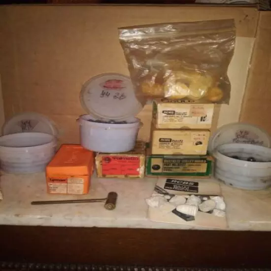 muzzleloader black powder accessories lot reloaders moulds