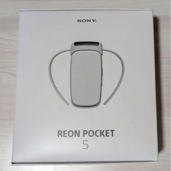 SONY REON POCKET 5 RNPK-5/W White Sensing Kits Wearable Cooler cold and hot New