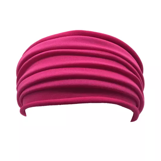 Elastic Stretch Wide Headband Hairband Running Yoga Turban Women Soft Head Wrap