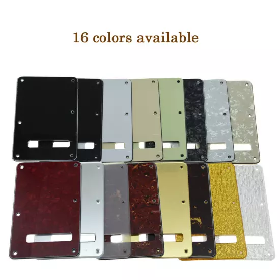 Various colors ST Guitar Tremolo Trem Spring Cover Back Plate for Fender Strat