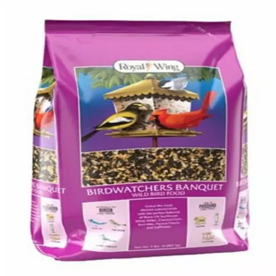 Royal Wing 13679 Pet Supplies 9 Pounds Birdwatchers Banquet Wild Bird Food