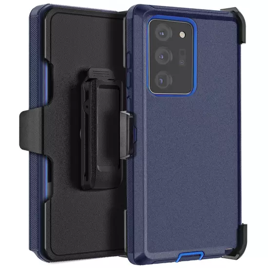 For Samsung Galaxy Note 20/Note 20 Ultra 5G Shockproof Case Cover + Belt Clip