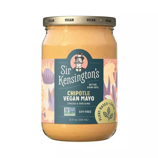 Sir Kensington's Chipotle Vegan Mayo 12 oz ( PACK OF 2 )