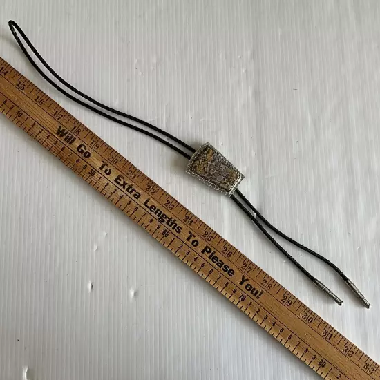 Vintage Natural Stone Bolo Tie