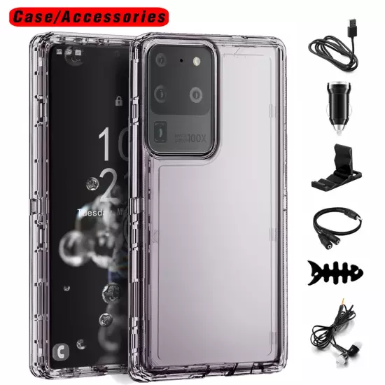 For Samsung Galaxy S20/S20+/S20 Ultra 5G Case Clear Phone Cover / Accessories