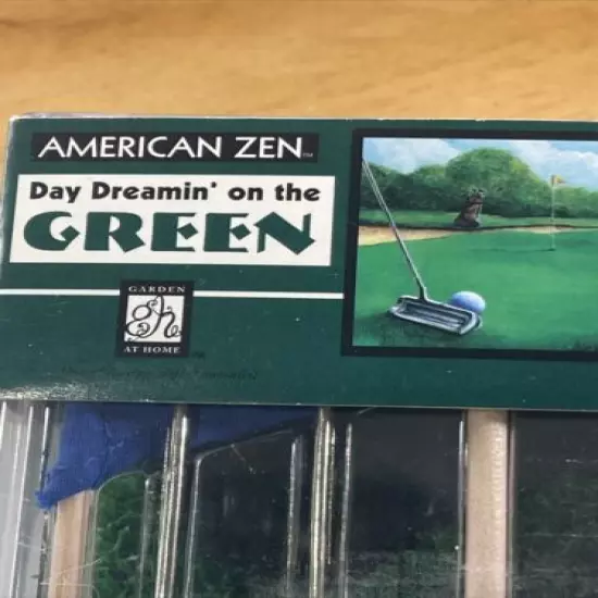 NOS VTG IN THE BOX American Zen Series Day Dreamin Golf Mini Desktop Golf Set