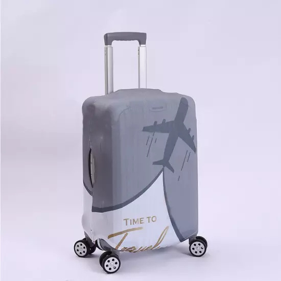 Elastic Print Luggage Suitcase Protector Cover Suitcase Anti Dust Scratch 18-28