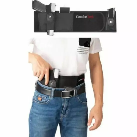 Comfortech Ultimate Belly Band Holster Concealed Carry Right Handed Upto 45L Gun