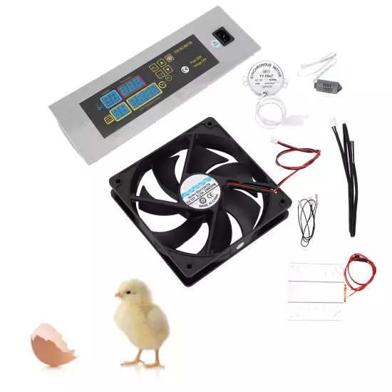 Egg Incubator Automatic Hatcher DIY Poultry Hatching Machine For Chicken Duc LLI