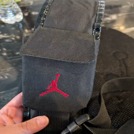 Black Nike Jordan One Crossbody Athletic Bag