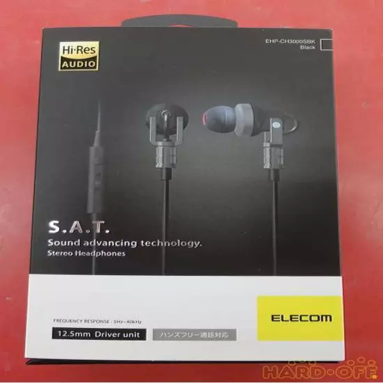 Elecom Ehp-Ch3000Sbk Earphone