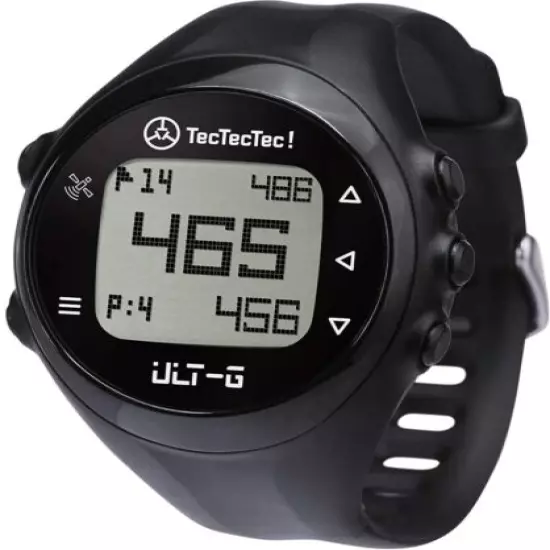 TecTecTec ULT-G Golf GPS Watch - Preloaded Worldwide Courses