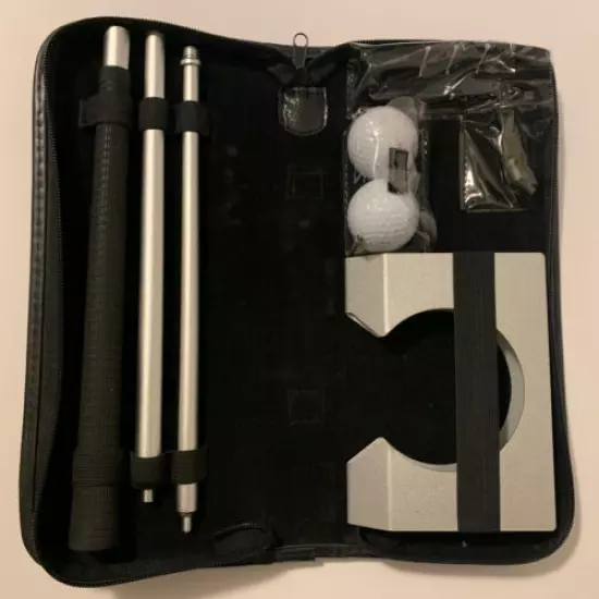 Golf Club Collapsible Set Black Case M400