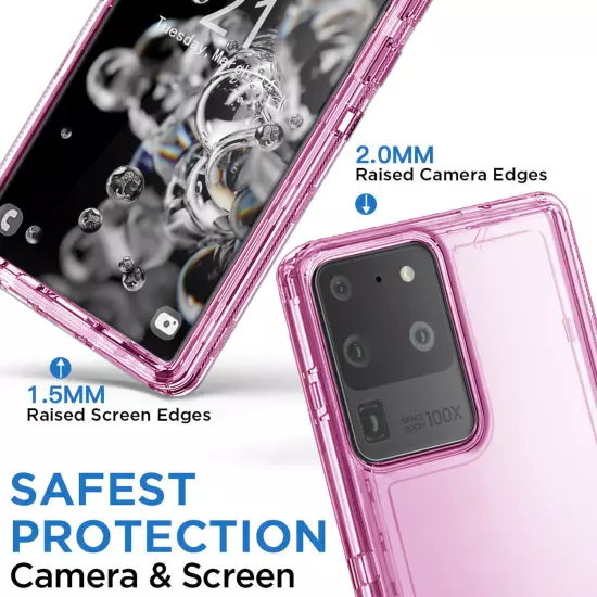 For Samsung Galaxy S20/S20+/S20 Ultra 5G Case Clear Phone Cover / Accessories