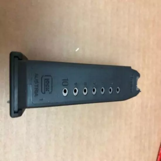 GLOCK PISTOL 9MM 10 ROUND AMMO AMMUNITION FACTORY MAGAZINE CLIP 