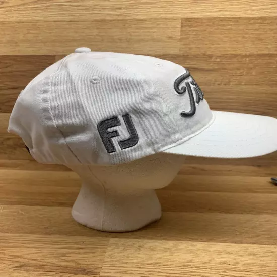 Titleist Hat Tour Performance Golf Cap Adjustable Clasp Closure NHSGA FJ Footjoy