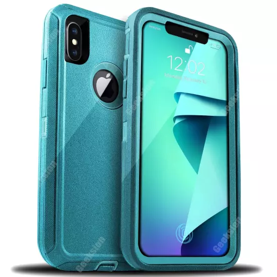 For Apple iPhone X XR XS Max Shockproof Rugged Protective Hybrid Case Cover