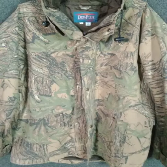 Cabela's Dry-Plus It Breathes Realtree Camo Lightweight Hunting Jacket Size L