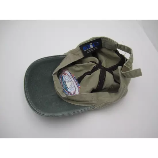 Skipjack M Krentz Sailboat Tilghman Island Maryland Adjustable Hat (B)