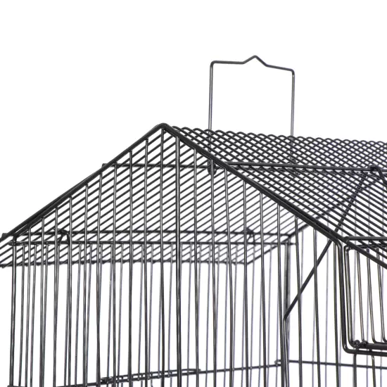 Multiple Sizes Rolling Bird Cage for Small Parrot Cockatiel Parakeet Cage Play