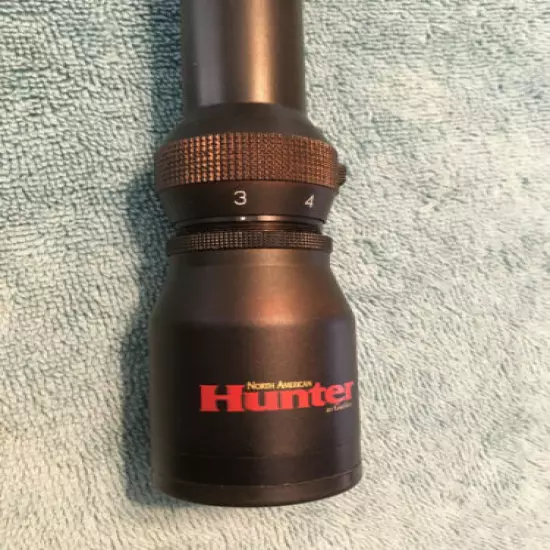 North American Hunter Rifle Scope 3-9x40 Black Duplex Reticle NICE