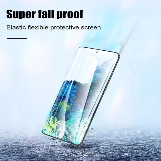 2X HYDROGEL Screen Protector For Samsung Galaxy S24 S23 S22 S21 S20 S10 S9 S8