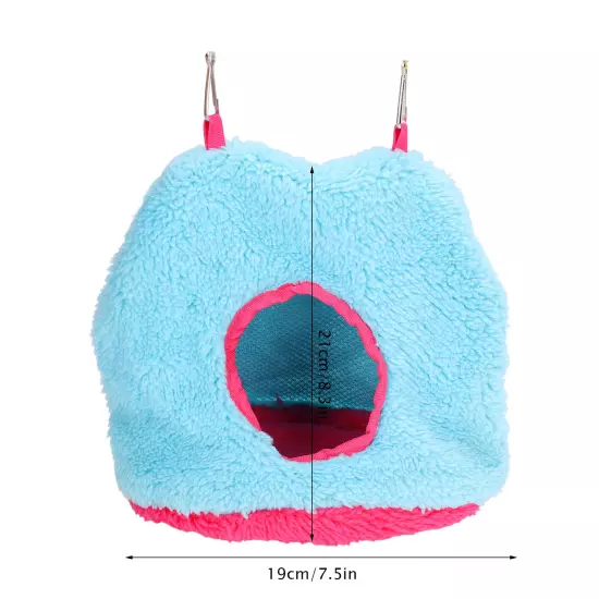 Bird Hanging Nest Plush Winter Parrot Hammock Warm Nest House,, For Pet Bird