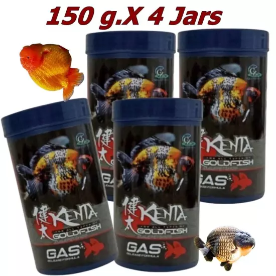 4X CZ Aqua Kenta Goldfish Food Gas Release Formula Problem Balance Sinking Pelle