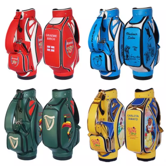 CUSTOM GOLF TOUR STAFF BAG TB00 - your name, your choice of colors and logo