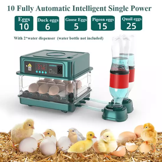 Egg Incubator for Hatching Egg Full Automatic Turning Duck Chicken Quail Egg