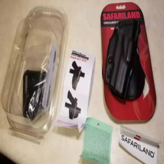 Safariland Sig P229 P228 ALS Holster RH Plain STX Belt loop & paddle