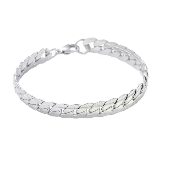 Bracelet Cuban Chain Style Bracelet Stainless Steel Men's Jewelry Fashion New