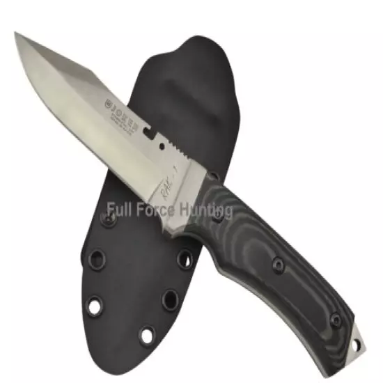 New Joker RAK-1 CM-77 Heavy Duty Utility Survival Fixed Blade Knife Kydex Sheath