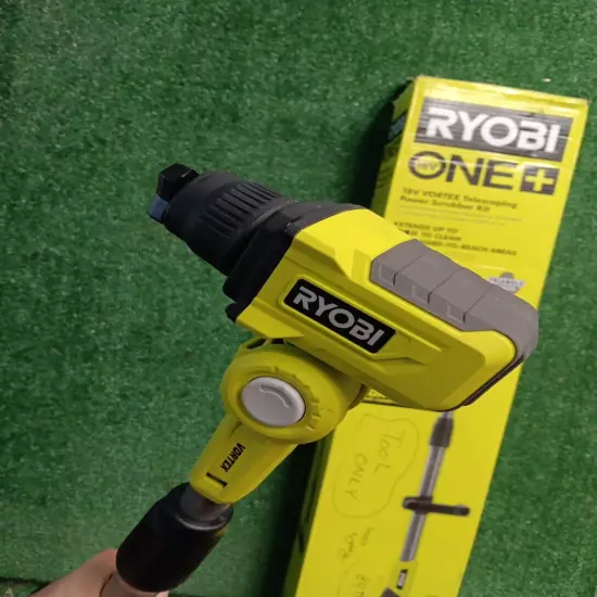 RYOBI 18-Volt Vortex Cordless Telescoping Power Scrubber (Tool Only)Used Lightly