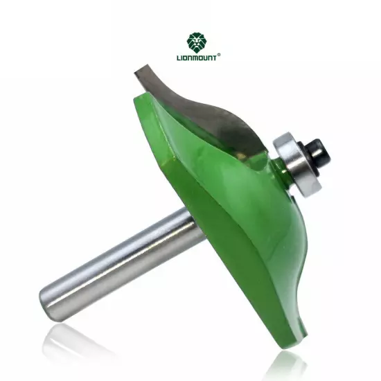 8mm Shank Joint Router Bit Tongue & Groove Woodworking Router Bits Green