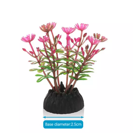 Aquarium Decorative Simulation Aquatic Plant Fish Tank Landscape Ornament Gra Sn