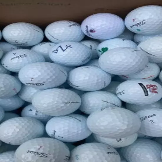 100 AAA Titleist Pro V1 Pro V1X Golf Balls MIX - FREE SHIPPING - 3A Condition