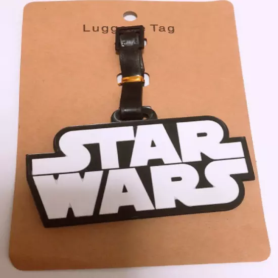 17 Styles Disney Star Wars PVC Travel Baggage Backpack Suitcase Luggage Tags