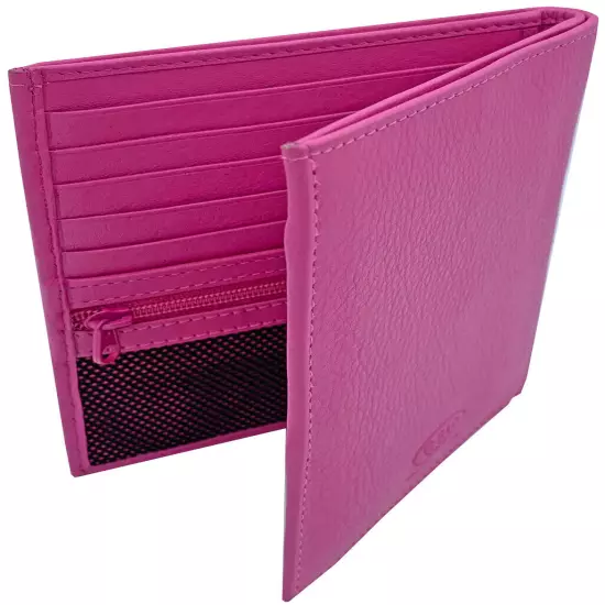 RFID Blocking Genuine Leather Travel Passport Wallet Holder