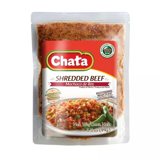 Machaca de Res Pouch | Savory Shredded Beef | Ready-to-Eat | No Preservatives...