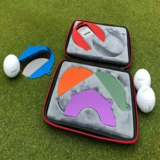 Project One Putt Tour golf putting training aid NEW 5 cup inserts drills 1 Putt